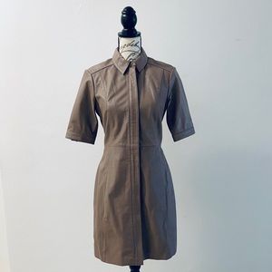 Reiss beige/mauve 100% Lamb leather Jacket